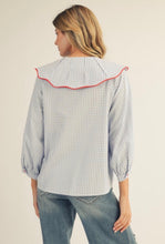 Load image into Gallery viewer, Sailor Scallop Top