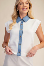 Load image into Gallery viewer, Denim Breeze Top