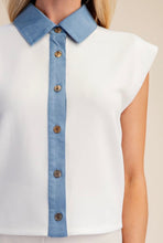 Load image into Gallery viewer, Denim Breeze Top