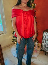 Load image into Gallery viewer, Wrapped In Red Top