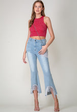 Load image into Gallery viewer, Shimery Basic Top RED
