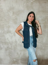 Load image into Gallery viewer, Celine Denim Vest
