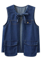 Load image into Gallery viewer, Celine Denim Vest
