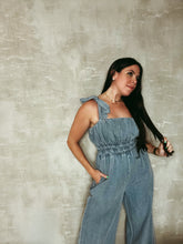 Load image into Gallery viewer, Índigo Denim Jumpsuit
