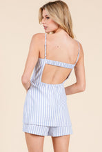 Load image into Gallery viewer, Skies are Blue Romper
