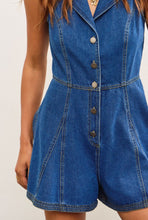 Load image into Gallery viewer, Coastal Denim Romper

