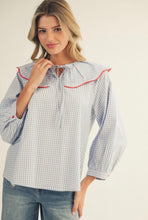 Load image into Gallery viewer, Sailor Scallop Top
