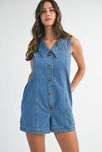 Load image into Gallery viewer, Carter Denim Romper
