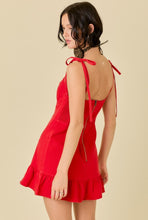 Load image into Gallery viewer, Cherry Babe Denim Dress
