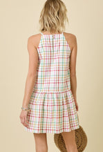 Load image into Gallery viewer, Holiday Picnic Gingham Dress
