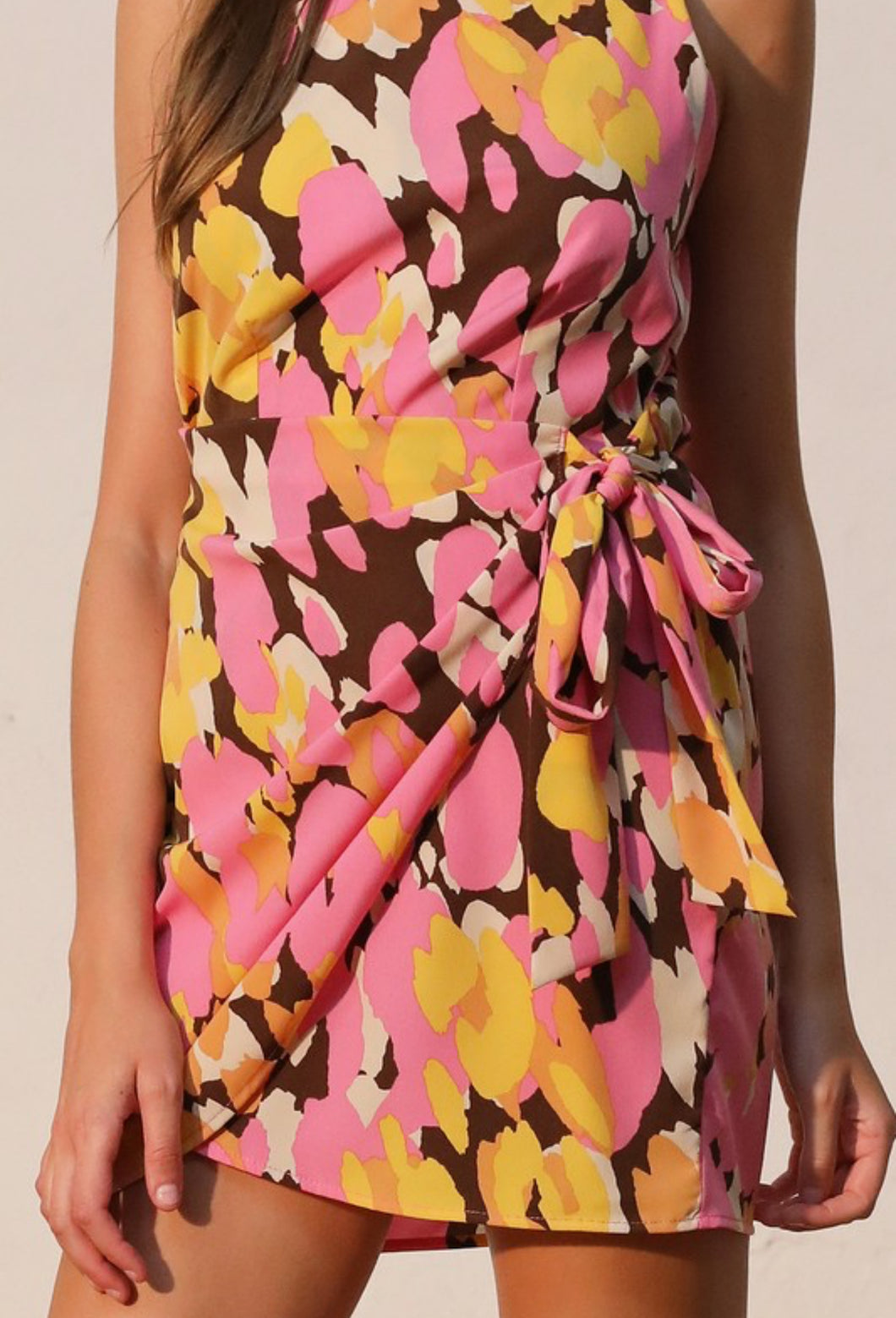 The Pink Leopard Dress