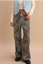 Load image into Gallery viewer, Wild Nights Leopard Jeans
