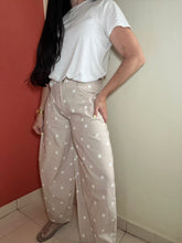Load image into Gallery viewer, Sweet Cream Dot Barrel Jeans
