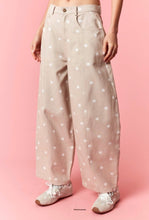 Load image into Gallery viewer, Sweet Cream Dot Barrel Jeans
