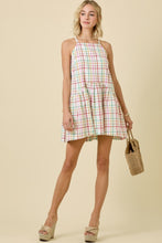 Load image into Gallery viewer, Holiday Picnic Gingham Dress
