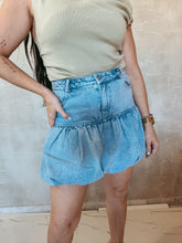 Load image into Gallery viewer, Chloé Denim Bubble Skirt
