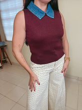 Load image into Gallery viewer, Casual Wine Top
