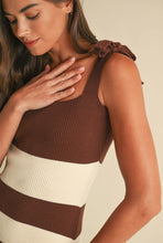 Load image into Gallery viewer, Cocoa Stripes Dress
