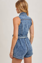 Load image into Gallery viewer, Marina Denim Romper
