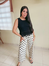 Load image into Gallery viewer, Bibi Ruffle Top BLACK
