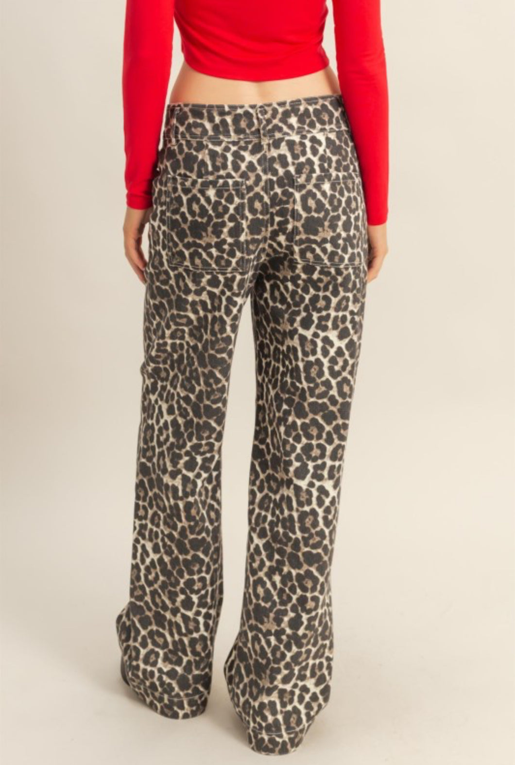 Wild Nights Leopard Jeans