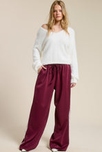 Load image into Gallery viewer, Wine O&#39; Clock Track Pants
