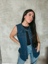 Load image into Gallery viewer, Celine Denim Vest
