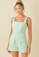 Load image into Gallery viewer, Mint Gelato Romper
