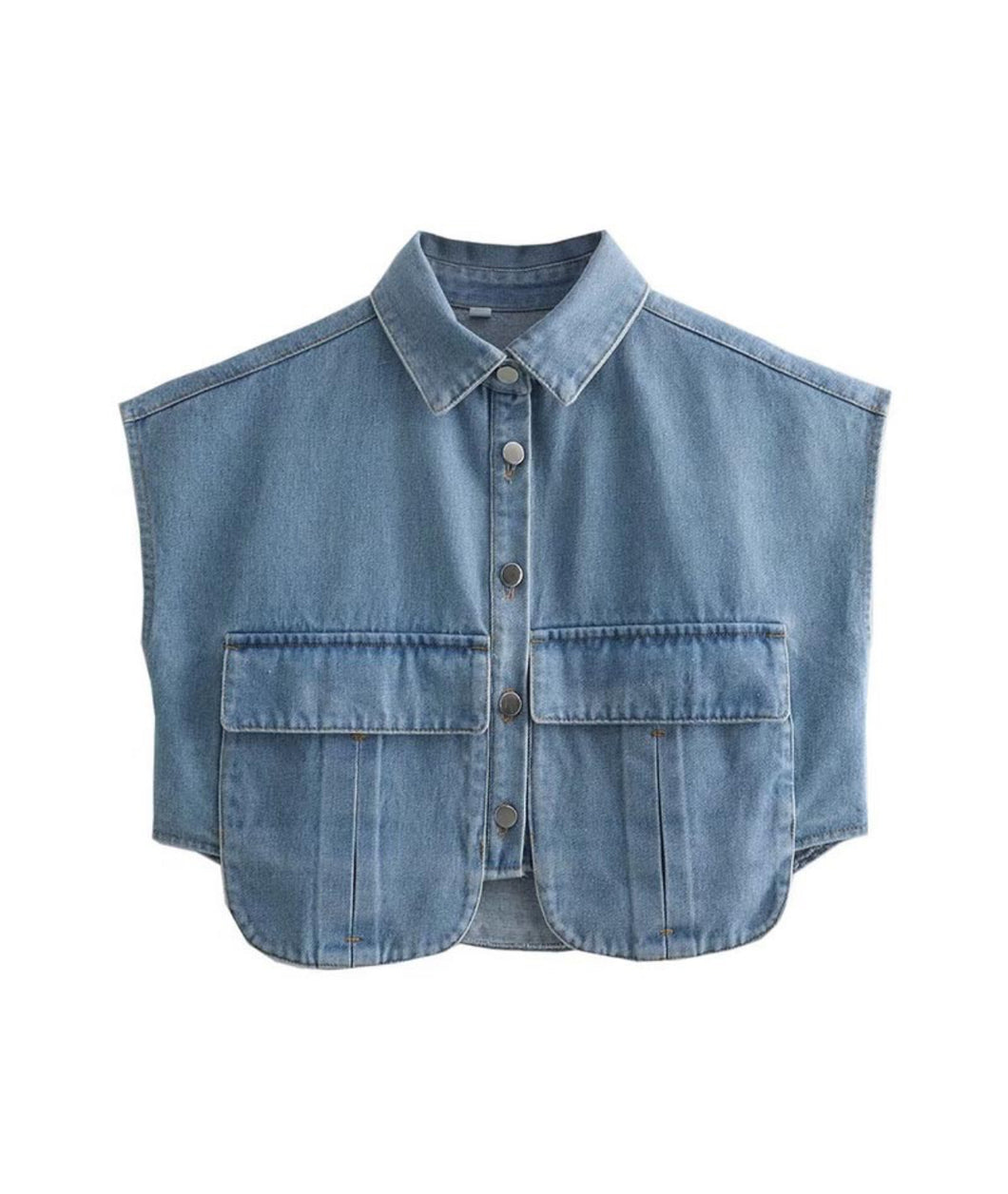 Lina Denim Top