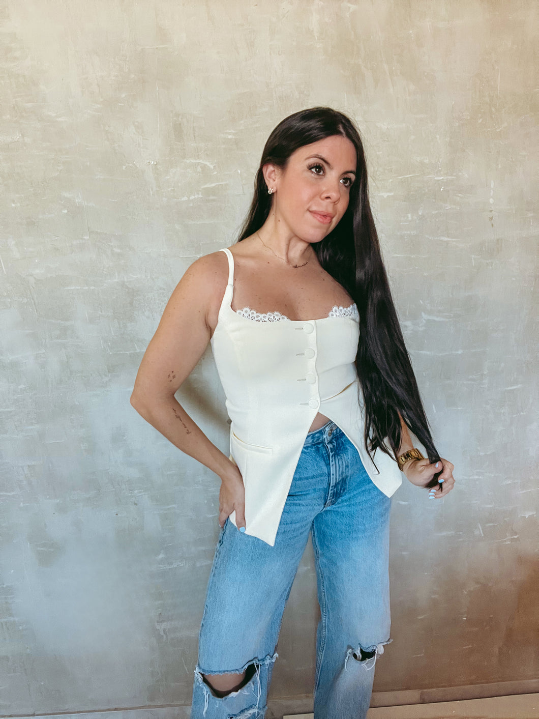 Valentina Lace Top
