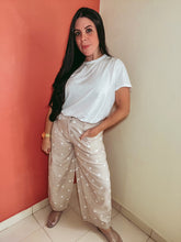Load image into Gallery viewer, Sweet Cream Dot Barrel Jeans
