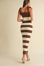 Load image into Gallery viewer, Cocoa Stripes Dress
