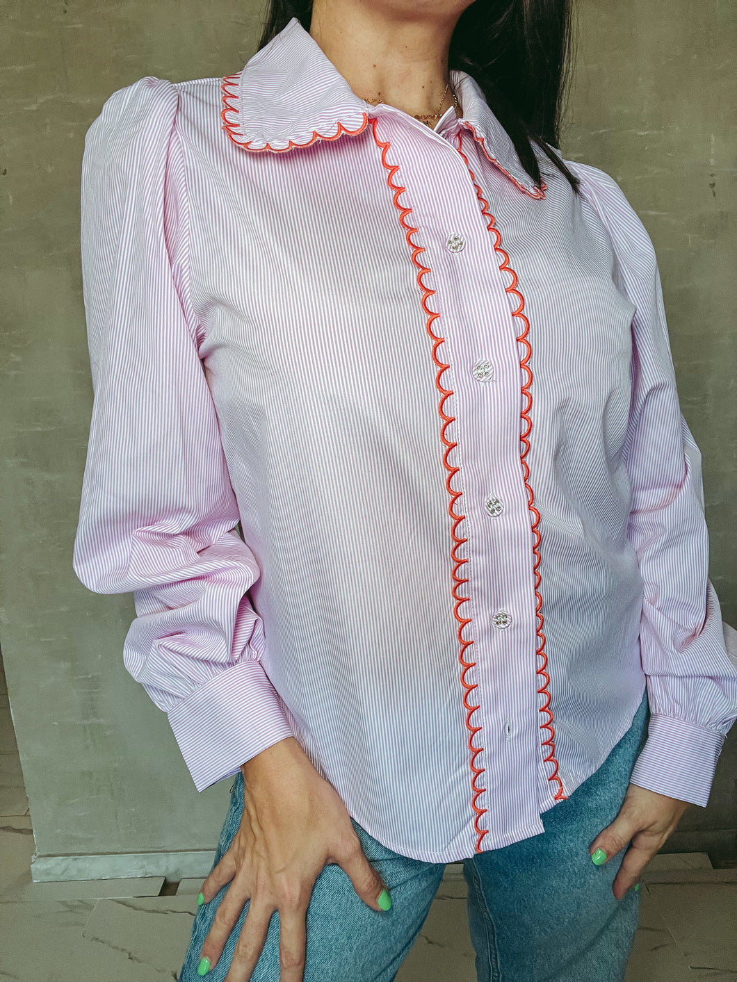 Preppy Chic Top