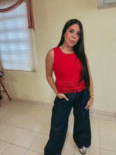 Load image into Gallery viewer, Merry Muse Ruffle Top
