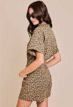 Load image into Gallery viewer, Kitty Leopard Romper
