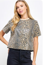 Load image into Gallery viewer, Wild At Heart Sequin Top
