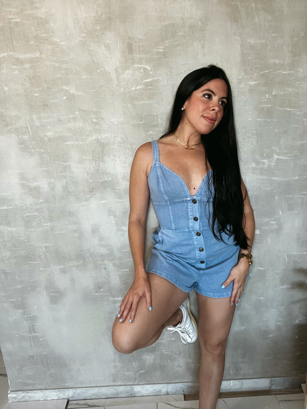 Naútica Denim Romper