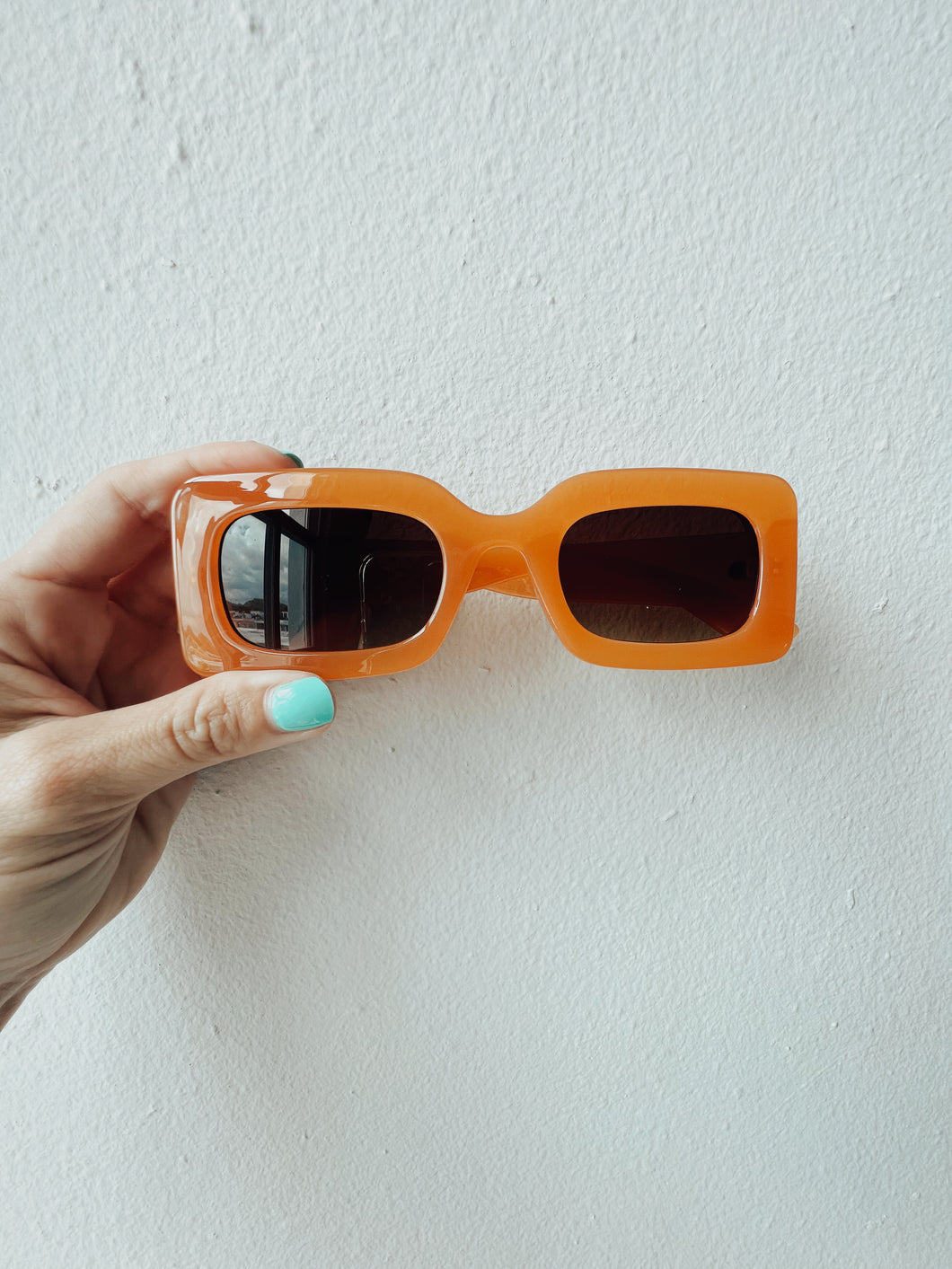 Retro Sunglasses / Orange