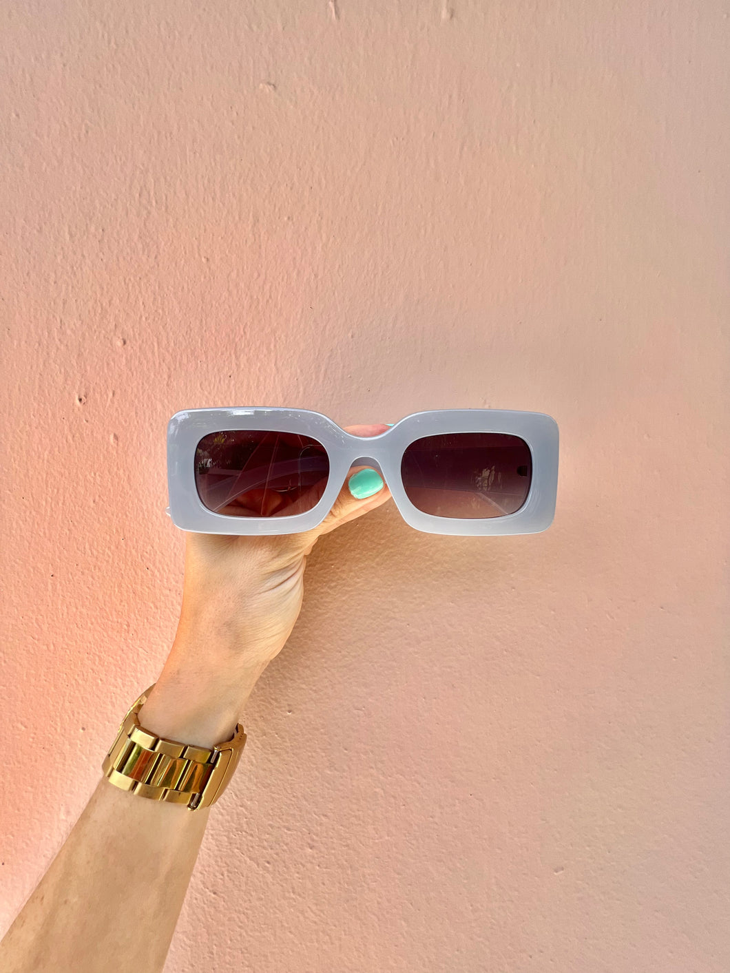 Retro Sunglasses / Blue